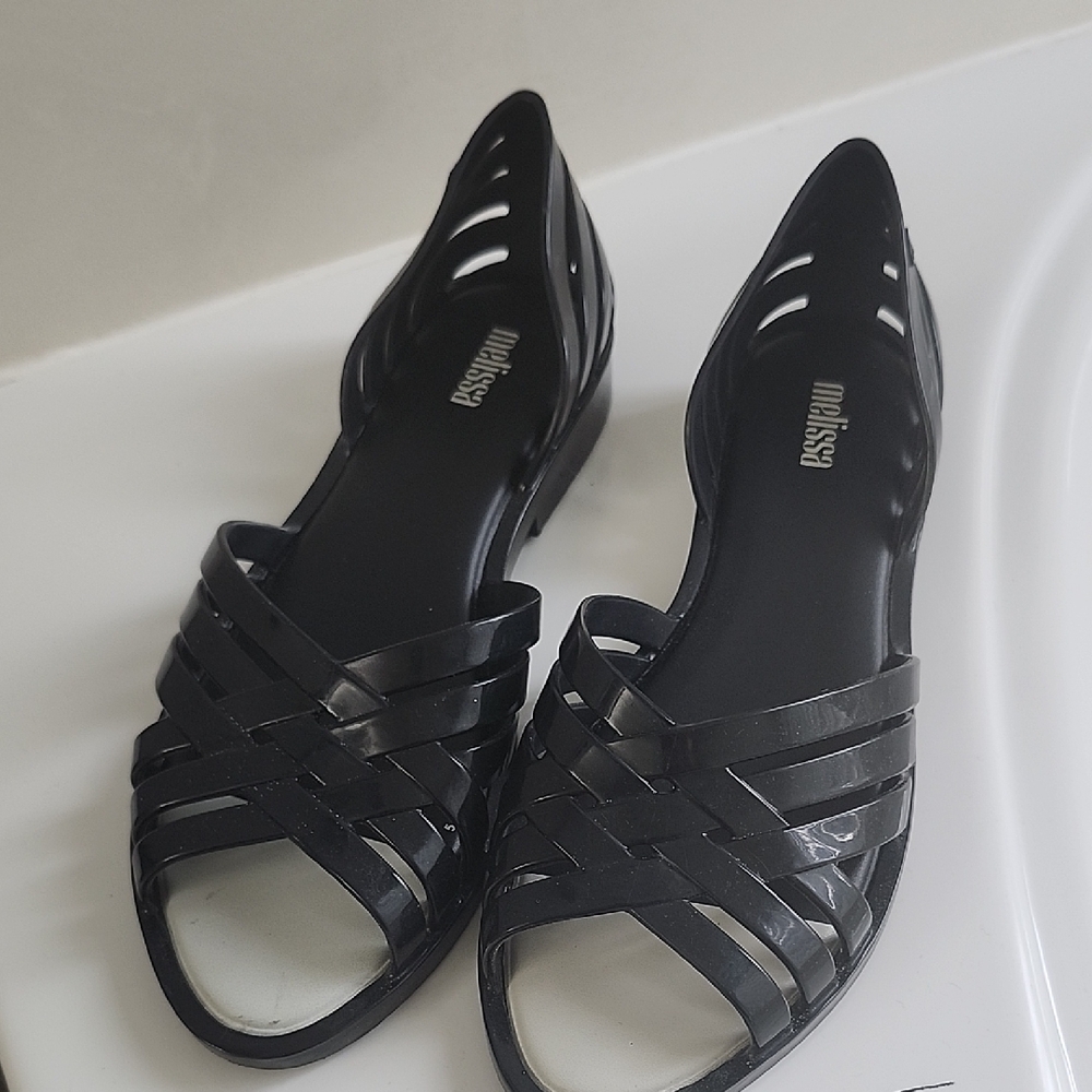 Melissa Women's Elegant Black Sandals